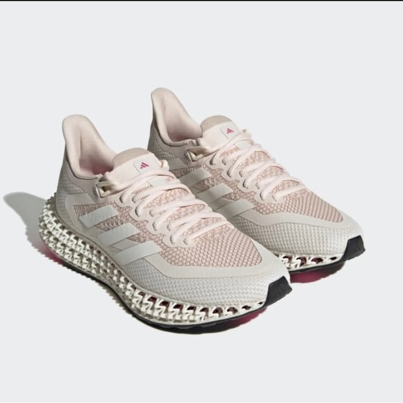 - Adidas 4DFWD 2 W Women Running Shoes Wonder Quartz / Lucid Fuchsia new - Picture 3 of 6